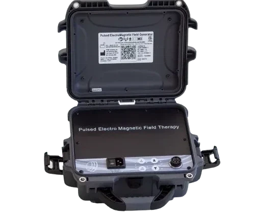 Regenetron PEMF system with brain entrainment — home wellness and cognitive support